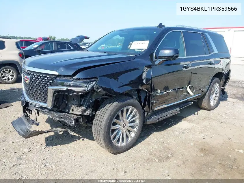 2023 Cadillac Escalade 4Wd Premium Luxury VIN: 1GYS4BKL1PR359566 Lot: 42586485