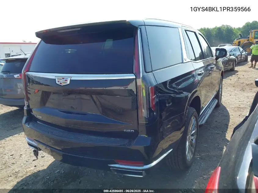 2023 Cadillac Escalade 4Wd Premium Luxury VIN: 1GYS4BKL1PR359566 Lot: 42586485