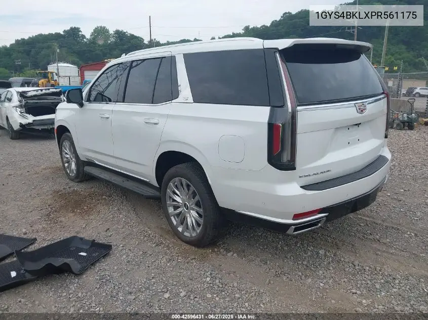 2023 Cadillac Escalade 4Wd Premium Luxury VIN: 1GYS4BKLXPR561175 Lot: 42596431