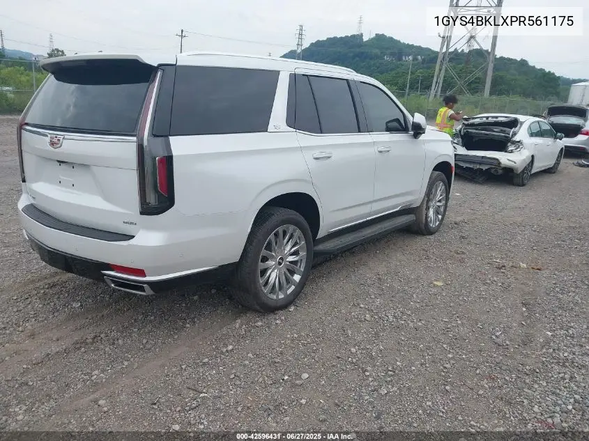 2023 Cadillac Escalade 4Wd Premium Luxury VIN: 1GYS4BKLXPR561175 Lot: 42596431