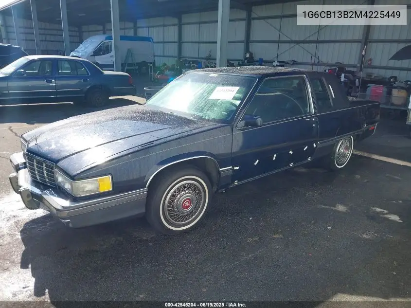 1991 Cadillac Fleetwood VIN: 1G6CB13B2M4225449 Lot: 42545204