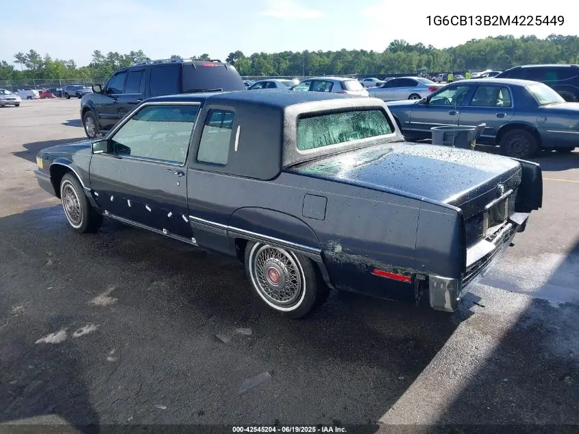1991 Cadillac Fleetwood VIN: 1G6CB13B2M4225449 Lot: 42545204