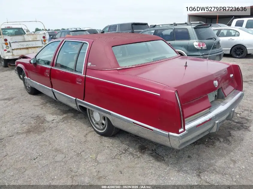 1993 Cadillac Fleetwood Chassis VIN: 1G6DW5279PR723636 Lot: 42367303