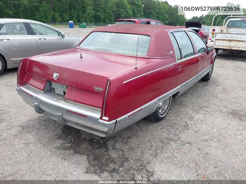 1993 Cadillac Fleetwood Chassis VIN: 1G6DW5279PR723636 Lot: 42367303