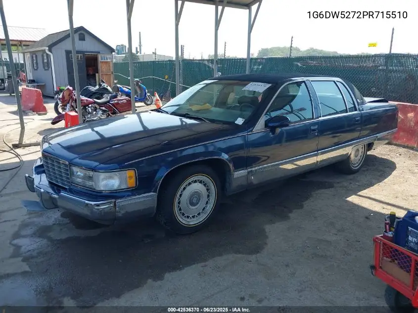 1993 Cadillac Fleetwood Chassis VIN: 1G6DW5272PR715510 Lot: 42536370