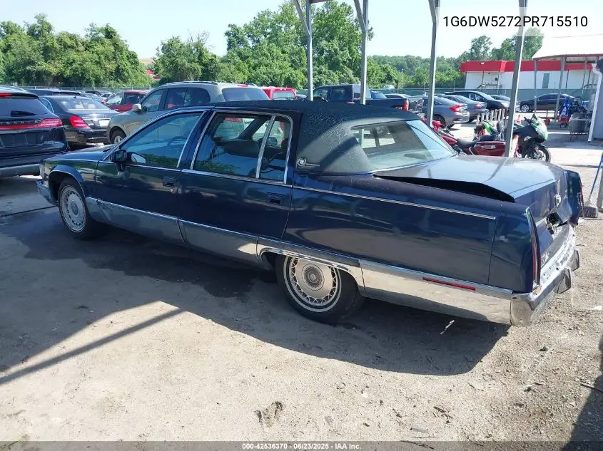 1993 Cadillac Fleetwood Chassis VIN: 1G6DW5272PR715510 Lot: 42536370