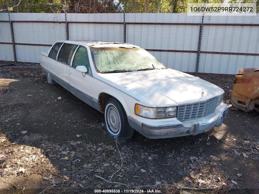1994 Cadillac Fleetwood Brougham VIN: 1G6DW52P9RR724272 Lot: 40895538