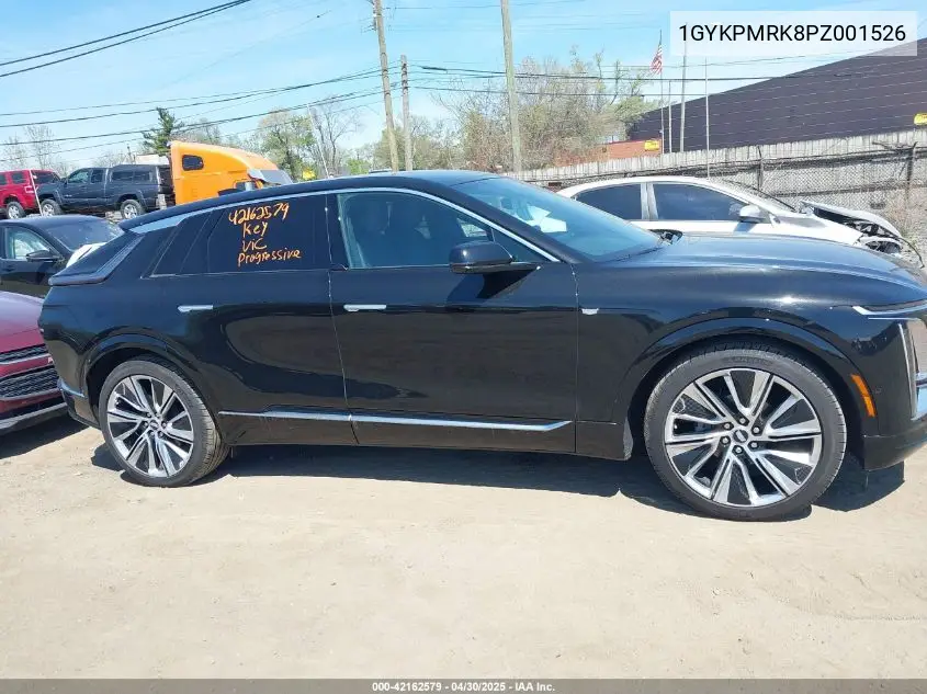 2023 Cadillac Lyriq Rwd Luxury VIN: 1GYKPMRK8PZ001526 Lot: 42162579