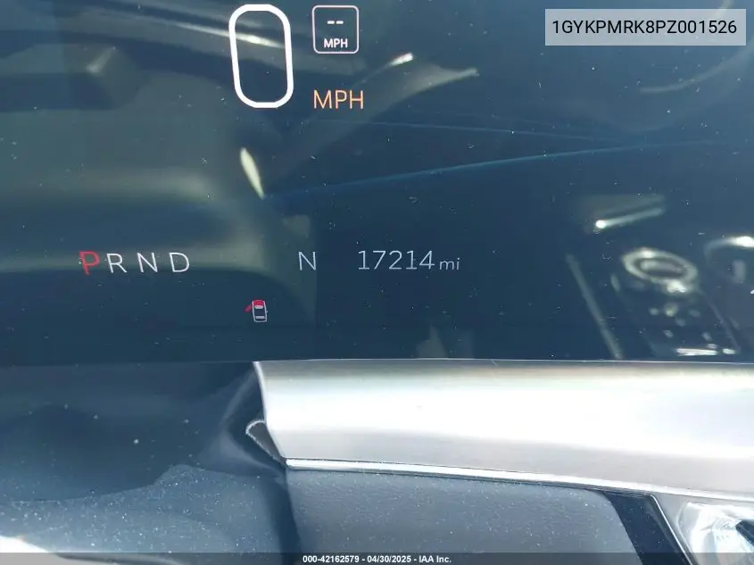 2023 Cadillac Lyriq Rwd Luxury VIN: 1GYKPMRK8PZ001526 Lot: 42162579