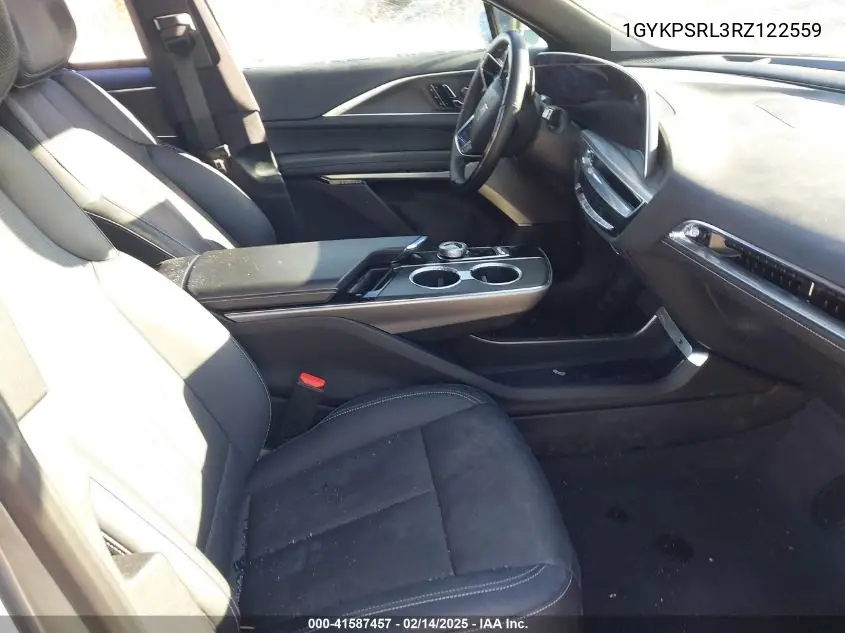 2024 Cadillac Lyriq Luxury W/1Se VIN: 1GYKPSRL3RZ122559 Lot: 41587457
