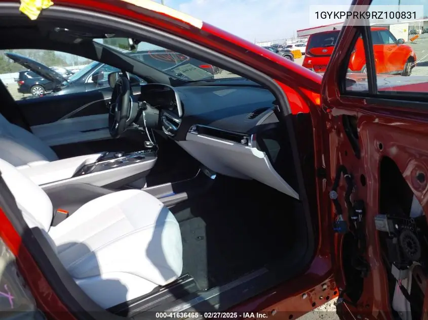 2024 Cadillac Lyriq Luxury W/1Sc VIN: 1GYKPPRK9RZ100831 Lot: 41636465