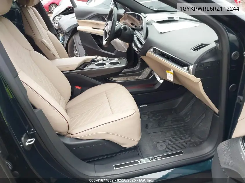 2024 Cadillac Lyriq Sport W/1Sk VIN: 1GYKPWRL6RZ112244 Lot: 41677832