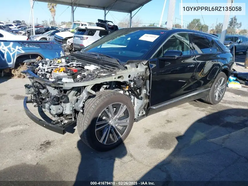 2024 Cadillac Lyriq Luxury W/1Sc VIN: 1GYKPPRL6RZ135058 Lot: 41679410