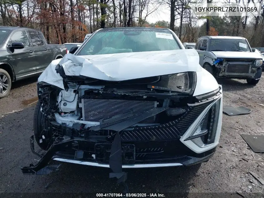 2024 Cadillac Lyriq Luxury W/1Sc VIN: 1GYKPPRL7RZ101369 Lot: 41707064