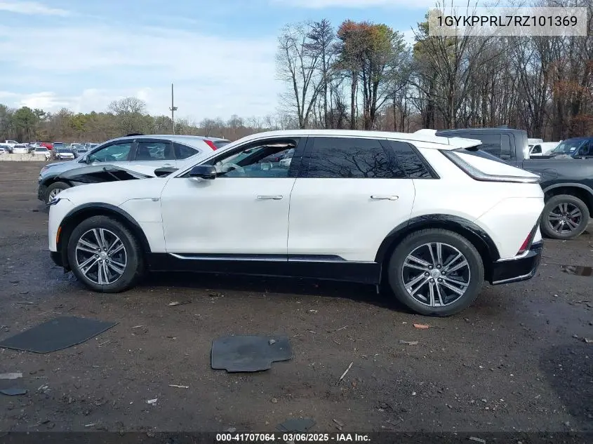 2024 Cadillac Lyriq Luxury W/1Sc VIN: 1GYKPPRL7RZ101369 Lot: 41707064