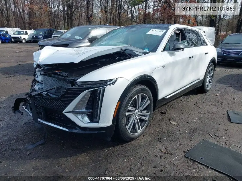 2024 Cadillac Lyriq Luxury W/1Sc VIN: 1GYKPPRL7RZ101369 Lot: 41707064