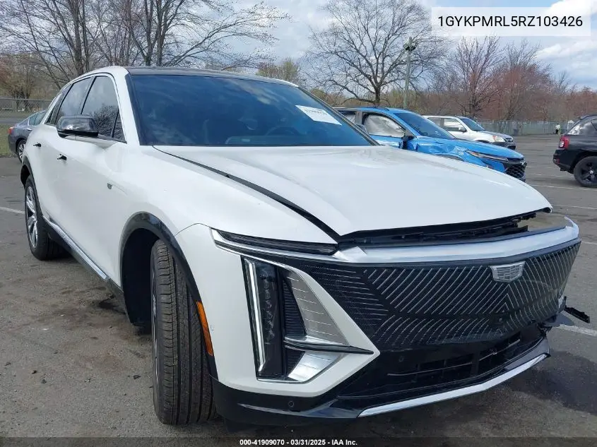 2024 Cadillac Lyriq Tech W/1Sa VIN: 1GYKPMRL5RZ103426 Lot: 41909070