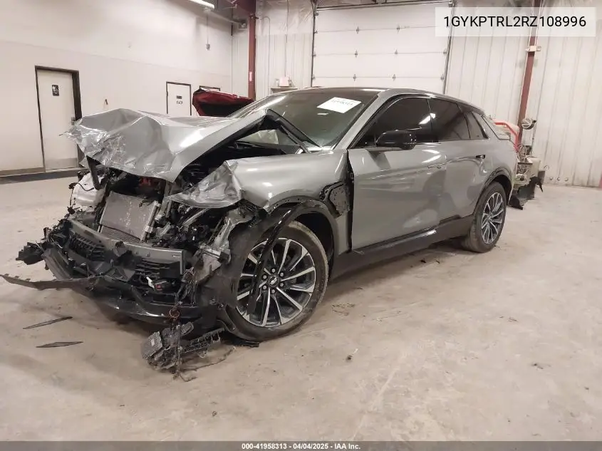 2024 Cadillac Lyriq Sport W/1Sf VIN: 1GYKPTRL2RZ108996 Lot: 41958313