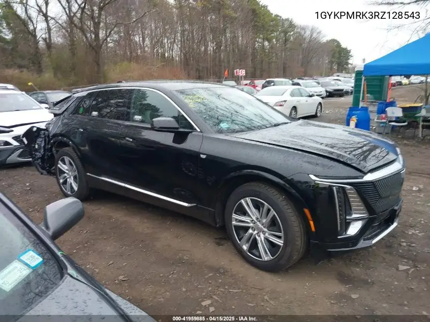 2024 Cadillac Lyriq Tech W/1Sa VIN: 1GYKPMRK3RZ128543 Lot: 41959885