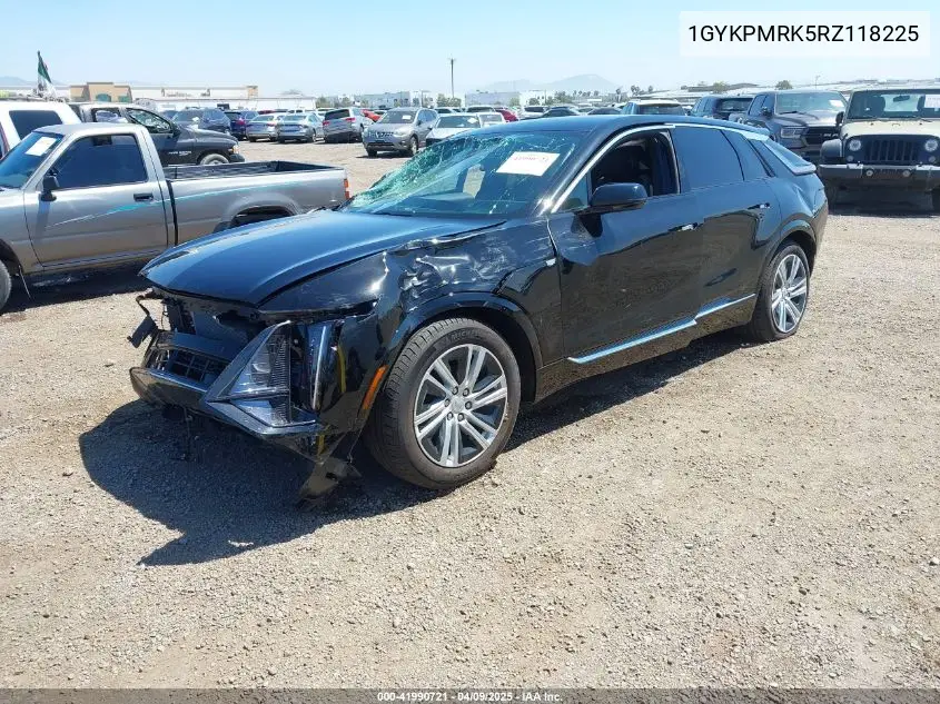 2024 Cadillac Lyriq Tech W/1Sa VIN: 1GYKPMRK5RZ118225 Lot: 41990721