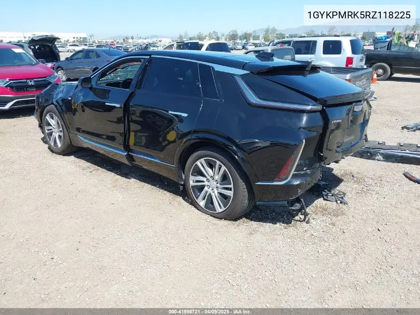 2024 Cadillac Lyriq Tech W/1Sa VIN: 1GYKPMRK5RZ118225 Lot: 41990721