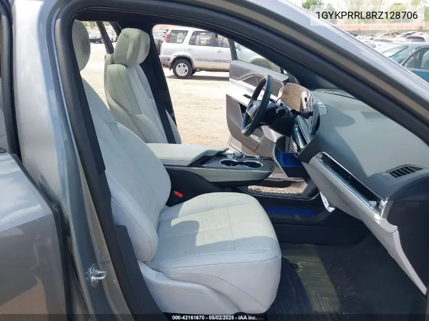 2024 Cadillac Lyriq Luxury W/1Sd VIN: 1GYKPRRL8RZ128706 Lot: 42161670