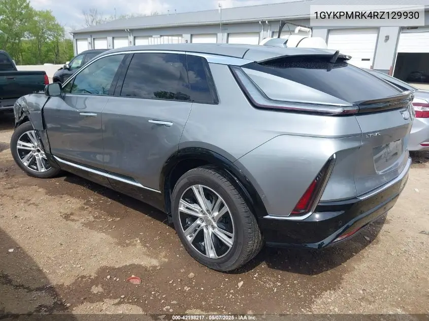 2024 Cadillac Lyriq Tech W/1Sa VIN: 1GYKPMRK4RZ129930 Lot: 42198217