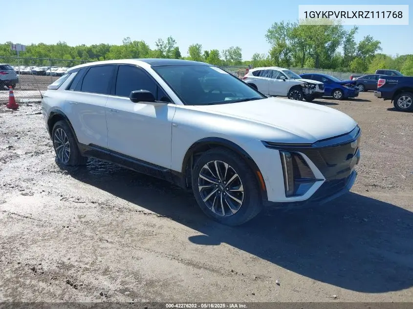 2024 Cadillac Lyriq Sport W/1Sj VIN: 1GYKPVRLXRZ111768 Lot: 42276202