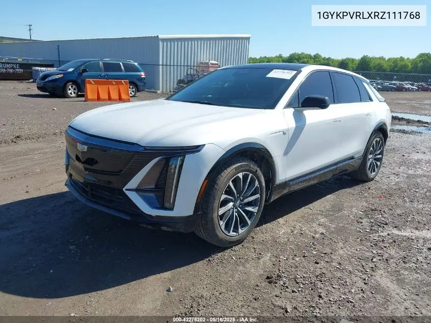 2024 Cadillac Lyriq Sport W/1Sj VIN: 1GYKPVRLXRZ111768 Lot: 42276202