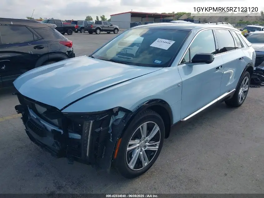2024 Cadillac Lyriq Tech W/1Sa VIN: 1GYKPMRK5RZ123120 Lot: 42334048