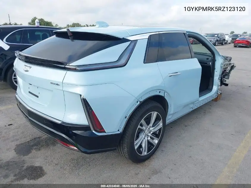 2024 Cadillac Lyriq Tech W/1Sa VIN: 1GYKPMRK5RZ123120 Lot: 42334048