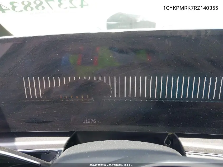 2024 Cadillac Lyriq Tech VIN: 1GYKPMRK7RZ140355 Lot: 42378834
