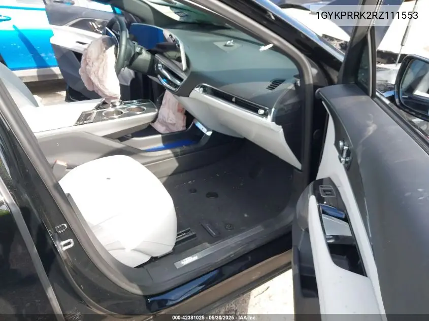 2024 Cadillac Lyriq Luxury W/1Sd VIN: 1GYKPRRK2RZ111553 Lot: 42381025