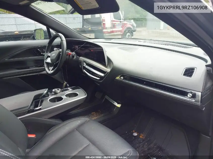 2024 Cadillac Lyriq Luxury W/1Sd VIN: 1GYKPRRL9RZ106908 Lot: 42419560