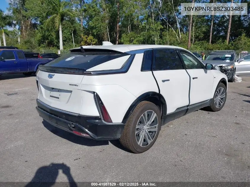 2025 Cadillac Lyriq Luxury W/1Sc VIN: 1GYKPNRL8SZ303485 Lot: 41557529