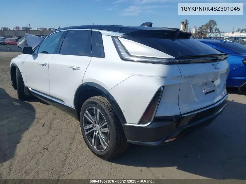 2025 Cadillac Lyriq Luxury W/1Sc VIN: 1GYKPNRK4SZ301045 Lot: 41857876