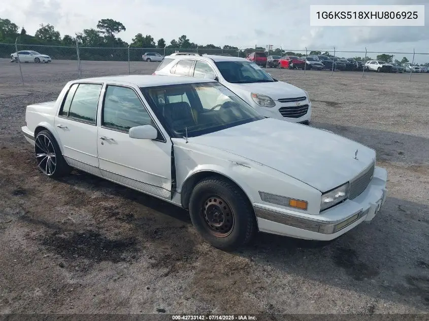 1987 Cadillac Seville VIN: 1G6KS518XHU806925 Lot: 42733142