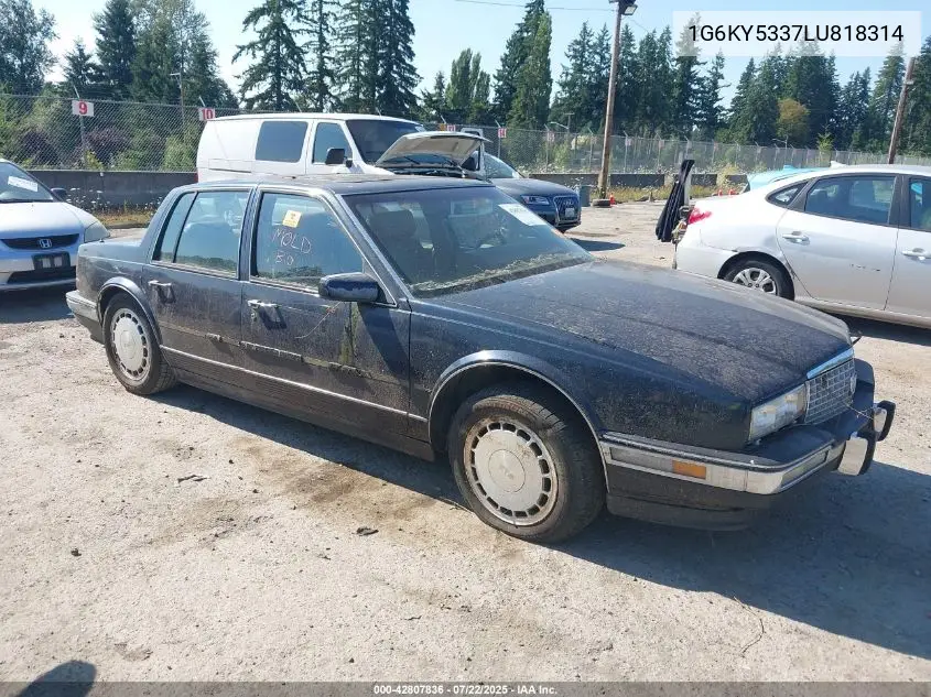 1990 Cadillac Seville Touring VIN: 1G6KY5337LU818314 Lot: 42807836