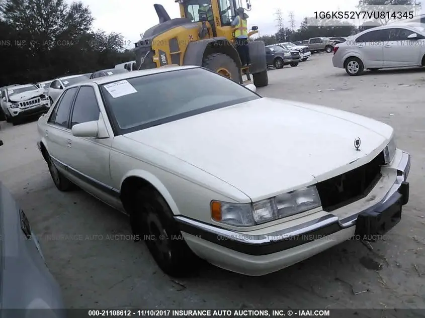 1997 Cadillac Seville Sls VIN: 1G6KS52Y7VU814345 Lot: 21108612
