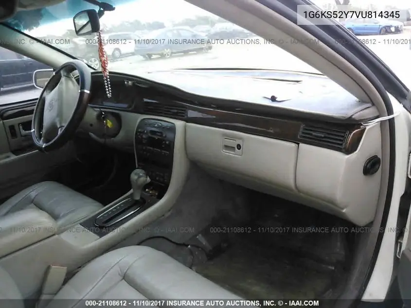 1997 Cadillac Seville Sls VIN: 1G6KS52Y7VU814345 Lot: 21108612