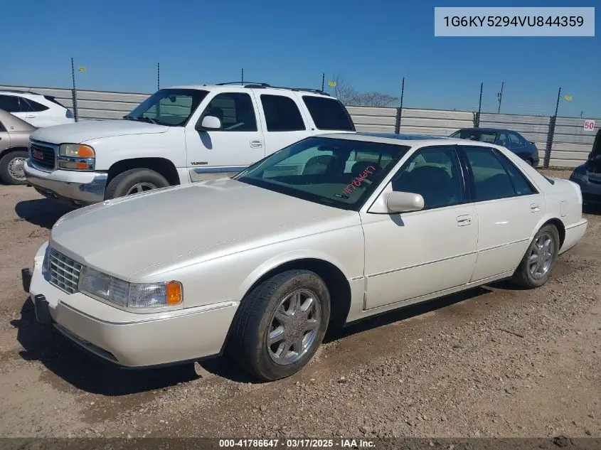 1997 Cadillac Seville Sts VIN: 1G6KY5294VU844359 Lot: 41786647