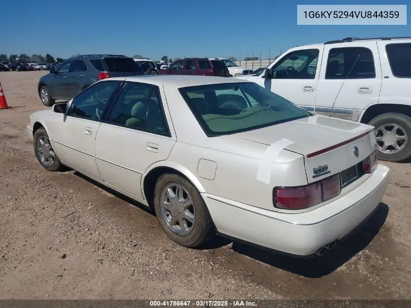 1997 Cadillac Seville Sts VIN: 1G6KY5294VU844359 Lot: 41786647