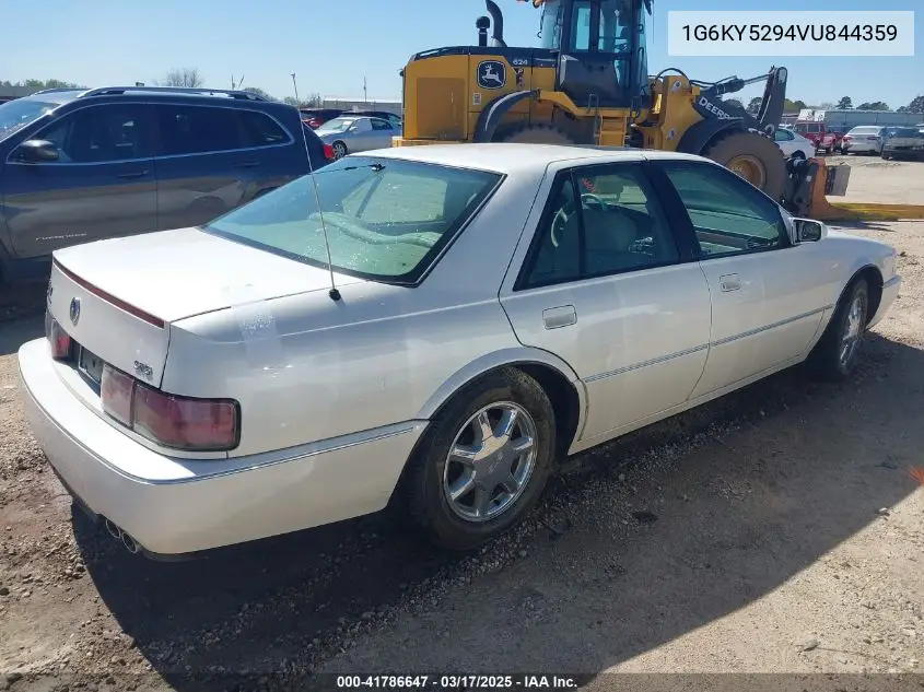1997 Cadillac Seville Sts VIN: 1G6KY5294VU844359 Lot: 41786647