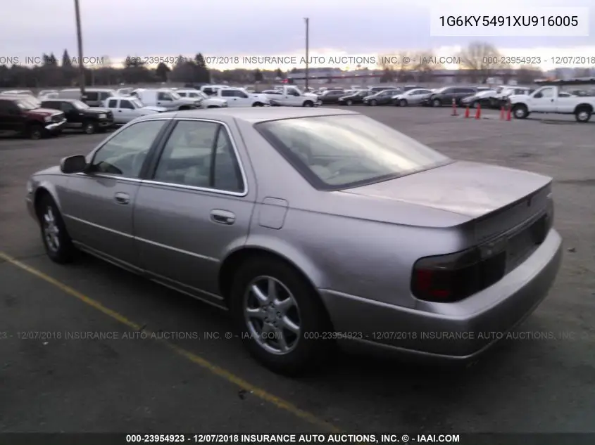 1999 Cadillac Seville Sts VIN: 1G6KY5491XU916005 Lot: 23954923