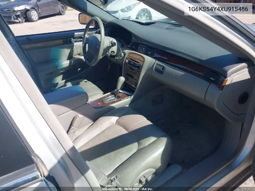 1999 Cadillac Seville Sls VIN: 1G6KS54Y4XU915486 Lot: 42581390