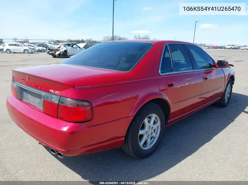 2001 Cadillac Seville Sls W/Tx7 VIN: 1G6KS54Y41U265470 Lot: 42048391