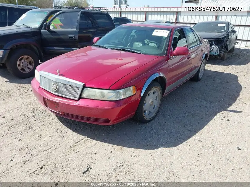 2002 Cadillac Seville Sls VIN: 1G6KS54Y52U170627 Lot: 41796253