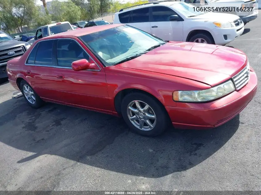 2002 Cadillac Seville Sls VIN: 1G6KS54Y52U166237 Lot: 42118088