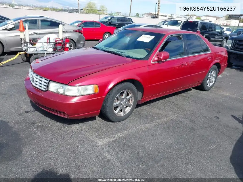 2002 Cadillac Seville Sls VIN: 1G6KS54Y52U166237 Lot: 42118088