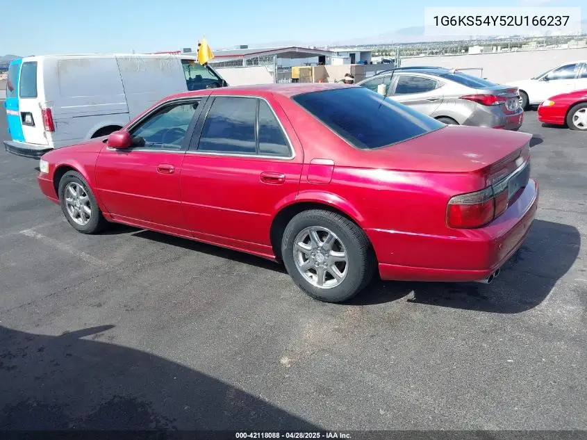2002 Cadillac Seville Sls VIN: 1G6KS54Y52U166237 Lot: 42118088